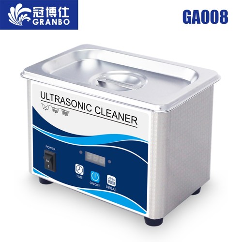 冠博仕GA008G超聲波清洗機0.8L容量家用眼鏡首飾清洗器