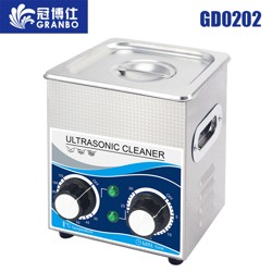 冠博仕GD0202機(jī)械帶加熱超聲波清洗機(jī)2L容量120W功率