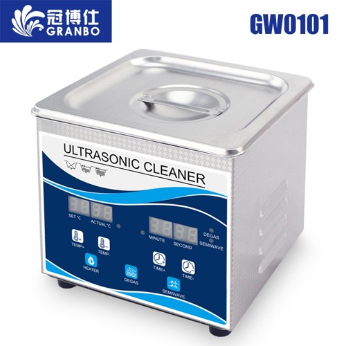 冠博仕GW0101變波脫氣超聲波清洗機1.3L容量60W功率