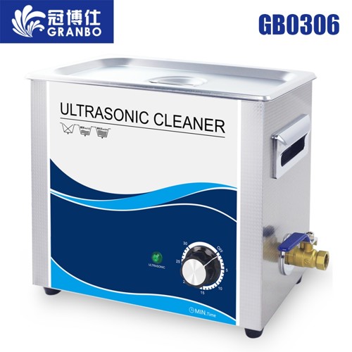 冠博仕GB0306機(jī)械不加熱超聲波清洗機(jī)6.5L容量180W功率