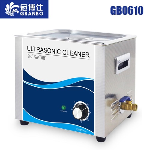 冠博仕GB0610機(jī)械不加熱超聲波清洗機(jī)10L容量360W功率