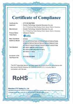 出口RoHS認(rèn)證-深圳市冠博科技實(shí)業(yè)有限公司