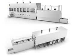 全自動超聲波清洗流水線