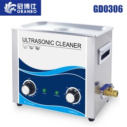 冠博仕GD0306機(jī)械帶加熱超聲波清洗機(jī)6.5L容量180W功率