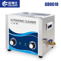 冠博仕GD0610機(jī)械帶加熱超聲波清洗機(jī)10L容量360W功率