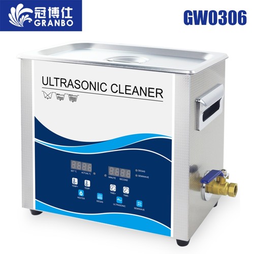 冠博仕GW0306變波脫氣超聲波清洗機(jī)6.5L容量180W功率